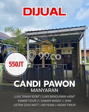 Siap Huni Rumah Minimalis & Modern LB 45m2 di Manyaran Siap Huni Rumah Minimalis & Modern LB 45m2 di Manyaran