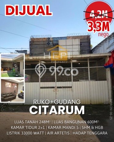 Komersial Dijual di Semarang LT 244m2 & LB 600m2 Lokasi Terbaik! Komersial Dijual di Semarang LT 244m2 & LB 600m2 Lokasi Terbaik!