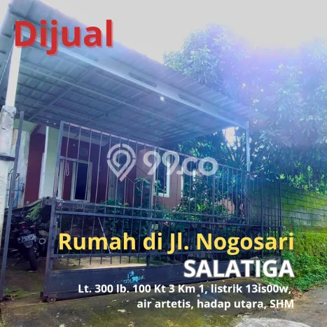 Rumah 3 KT 1 KM LT 300m², Luas Bangunan 100m² di Sidorejo, Salatiga Rumah 3 KT 1 KM LT 300m², Luas Bangunan 100m² di Sidorejo, Salatiga
