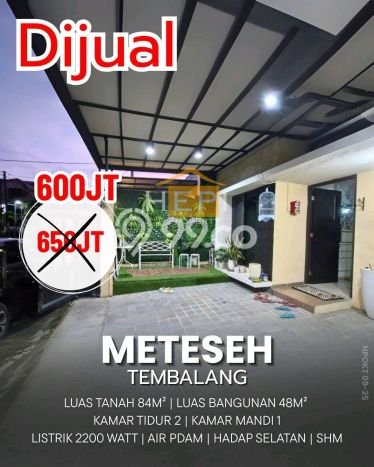 SEGERA MILIKI! Rumah di Meteseh, Semarang, Luas 84m2m² LB 48m2m² SEGERA MILIKI! Rumah di Meteseh, Semarang, Luas 84m2m² LB 48m2m²