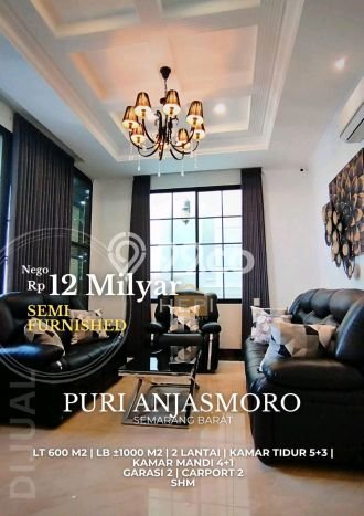 For Sale! Premium House LT 600m2 Desain Elegan di Puri Anjasmoro For Sale! Premium House LT 600m2 Desain Elegan di Puri Anjasmoro