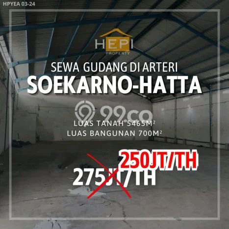 AREA BISNIS! Gudang Kawasan Pedurungan, Luas 700m2m², Akses Utama AREA BISNIS! Gudang Kawasan Pedurungan, Luas 700m2m², Akses Utama