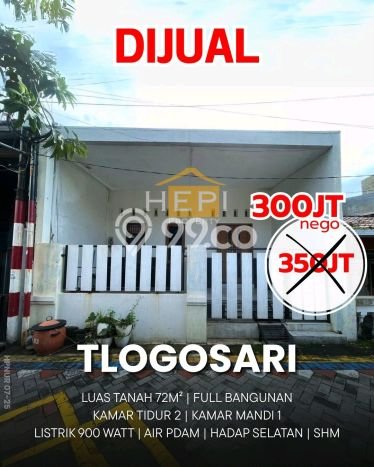 Dijual Cepat Rumah Minimalis & Modern LB 72m2 di Tlogosari Dijual Cepat Rumah Minimalis & Modern LB 72m2 di Tlogosari
