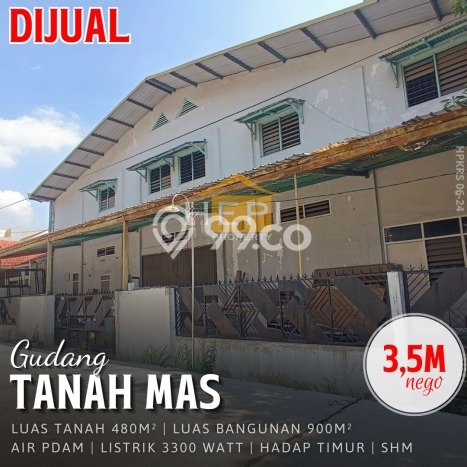 Gudang Dijual di Semarang LT 480m2 & LB 900m2 Lokasi Terbaik! Gudang Dijual di Semarang LT 480m2 & LB 900m2 Lokasi Terbaik!