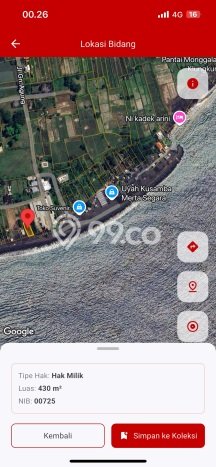 Tanah Komersial Dijual di Kusamba Semarapura 430m2 Tanah Komersial Dijual di Kusamba Semarapura 430m2