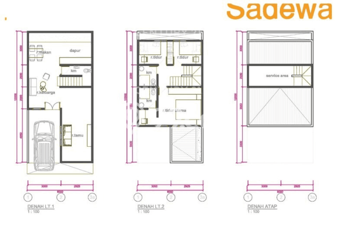 For Sale! Luxury House LT 72m2 Desain Modern di Sektor 9-Bintaro For Sale! Luxury House LT 72m2 Desain Modern di Sektor 9-Bintaro