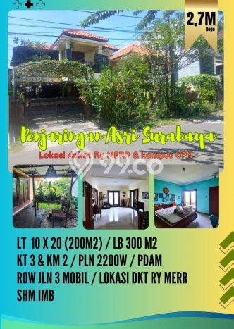 Hunian Elit LB 300m2 Siap Pakai Desain Elegan di Surabaya Kota, Surabaya Hunian Elit LB 300m2 Siap Pakai Desain Elegan di Surabaya Kota, Surabaya