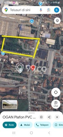 Tanah Area Prospektif di Legok, Luas 4600m2m², Akses ke Pusat Kota Tanah Area Prospektif di Legok, Luas 4600m2m², Akses ke Pusat Kota