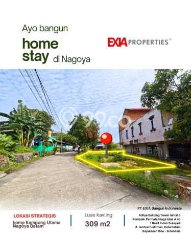 Lahan Kosong Dijual di Batam dengan Area 309m2 Lahan Kosong Dijual di Batam dengan Area 309m2