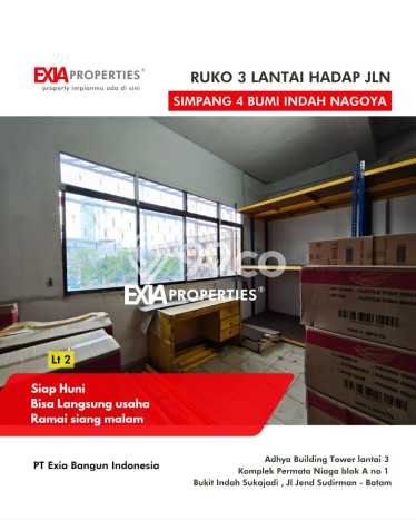 Dijual! Ruko di Nagoya Batam LT 90m2 / LB 250m2 Kawasan Bisnis Dijual! Ruko di Nagoya Batam LT 90m2 / LB 250m2 Kawasan Bisnis