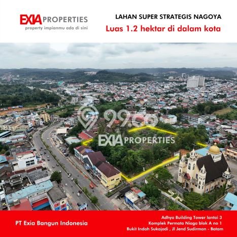 Tanah Kavling Dijual di Nagoya, Batam dengan Luas Tanah 12305m2 Tanah Kavling Dijual di Nagoya, Batam dengan Luas Tanah 12305m2