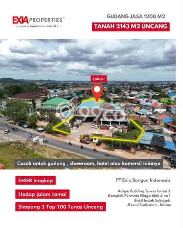 Tanah Siap Bangun Dijual di Batam Punya Luas 2143m2 Tanah Siap Bangun Dijual di Batam Punya Luas 2143m2