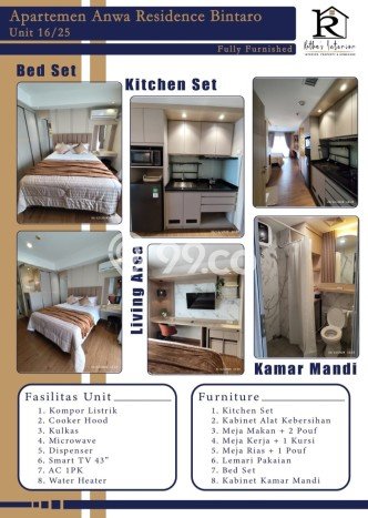 Siap Milik Apartemen 1 KT 1 KM di Ciputat Siap Milik Apartemen 1 KT 1 KM di Ciputat