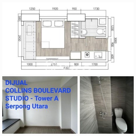 Tersedia Apartemen 1 KT, 1 KM, 22m2 di Serpong Utara, Tangerang Selatan Tersedia Apartemen 1 KT, 1 KM, 22m2 di Serpong Utara, Tangerang Selatan