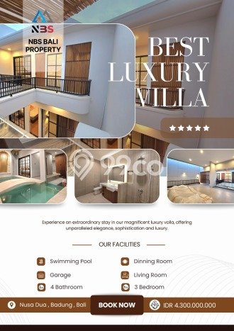 HARGA TERBAIK! Vila di , Luas 146m2m², Lokasi Prima HARGA TERBAIK! Vila di , Luas 146m2m², Lokasi Prima