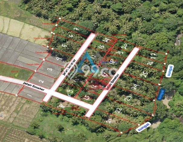 Tanah Area Berkembang di Beraban, Luas 300m2m², Ideal untuk Bisnis Tanah Area Berkembang di Beraban, Luas 300m2m², Ideal untuk Bisnis