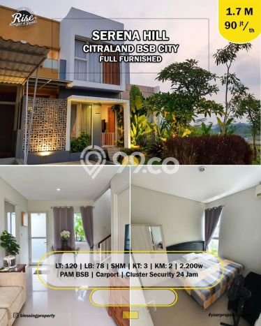 Disewakan Rumah Harga Terjangkau di BSB City Semarang Punya 3 Kamar Tidur Disewakan Rumah Harga Terjangkau di BSB City Semarang Punya 3 Kamar Tidur