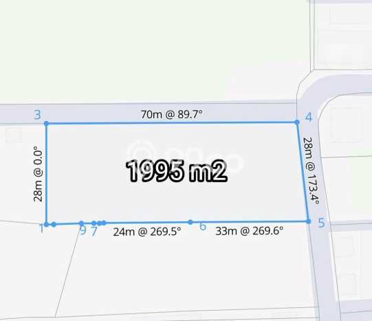 Tanah Kavling Disewakan di Seminyak dengan Luas 1995m2 Tanah Kavling Disewakan di Seminyak dengan Luas 1995m2