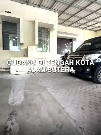 FOR RENT! Gudang di Alam Sutera Cocok untuk Bisnis 2022m2 FOR RENT! Gudang di Alam Sutera Cocok untuk Bisnis 2022m2