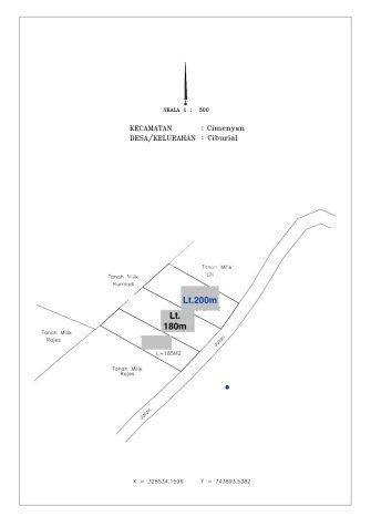 Tanah Dijual Area Strategis di Dago Pakar Bandung 380m2 Tanah Dijual Area Strategis di Dago Pakar Bandung 380m2