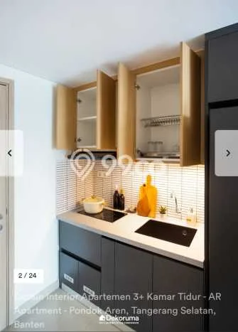 Disewakan Apartemen Terjangkau 3 BR di Bintaro Tangerang Selatan Disewakan Apartemen Terjangkau 3 BR di Bintaro Tangerang Selatan