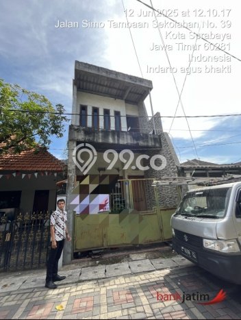 Rumah Nyaman 4 KT LB 150m2 Kondisi Bagus di Surabaya Kota Rumah Nyaman 4 KT LB 150m2 Kondisi Bagus di Surabaya Kota