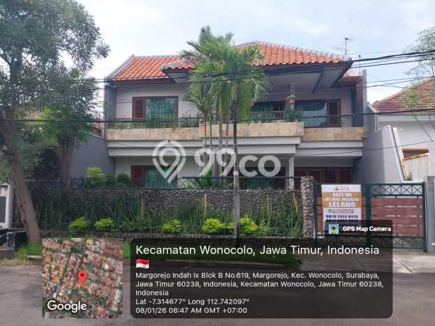 Rumah Mewah LB 300m2 Siap Pakai Desain Elegan di Margorejo, Surabaya Rumah Mewah LB 300m2 Siap Pakai Desain Elegan di Margorejo, Surabaya