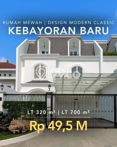 Rumah Mewah Dijual LT 320m2 di Kebayoran Baru, Jakarta Selatan Rumah Mewah Dijual LT 320m2 di Kebayoran Baru, Jakarta Selatan