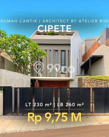 Jual Rumah Luas Megah Dengan View Cantik di Cipete, Jakarta Selatan Jual Rumah Luas Megah Dengan View Cantik di Cipete, Jakarta Selatan