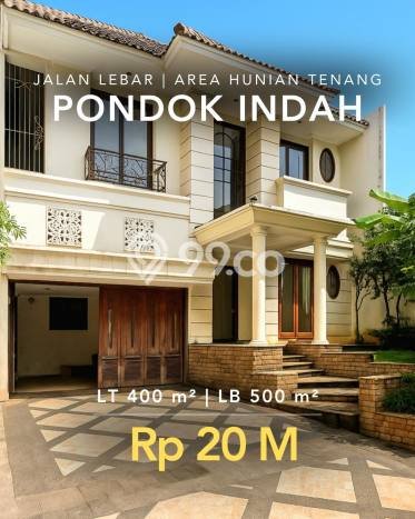 Rumah Elit Modern Siap Huni di Pondok Indah Jakarta Selatan Rumah Elit Modern Siap Huni di Pondok Indah Jakarta Selatan
