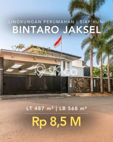 Jual Rumah Luas Megah Dengan View Cantik di Bintaro, Jakarta Selatan Jual Rumah Luas Megah Dengan View Cantik di Bintaro, Jakarta Selatan