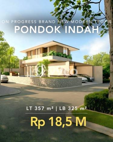 Rumah Elit Modern Tanpa Renovasi di Pondok Indah Jakarta Selatan Rumah Elit Modern Tanpa Renovasi di Pondok Indah Jakarta Selatan
