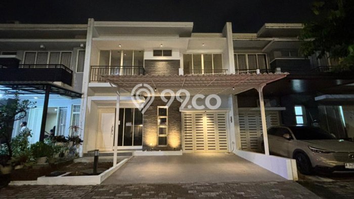 Rumah Elit LB 200m2 Siap Huni Desain Elegan di BSD Residence One, Tangerang Rumah Elit LB 200m2 Siap Huni Desain Elegan di BSD Residence One, Tangerang