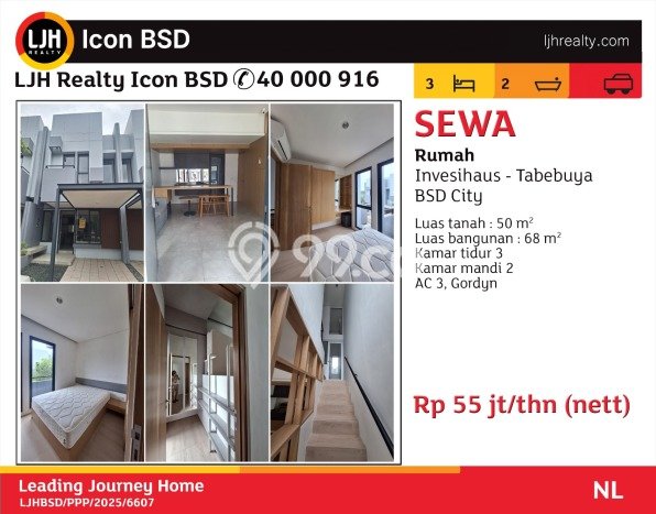 Rumah Bagus Siap Huni Di BSD Luas 68m2 Aman Rumah Bagus Siap Huni Di BSD Luas 68m2 Aman
