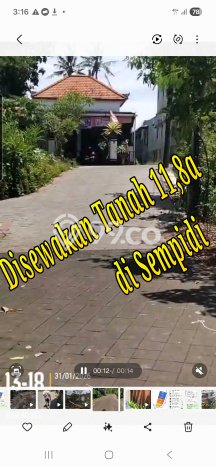 Disewakan Tanah di Badung, Luas 1185m2 Area Berkembang Disewakan Tanah di Badung, Luas 1185m2 Area Berkembang