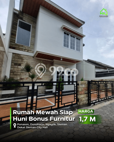 Rumah Modern 3 KT LT 136m2 di Sleman Rumah Modern 3 KT LT 136m2 di Sleman