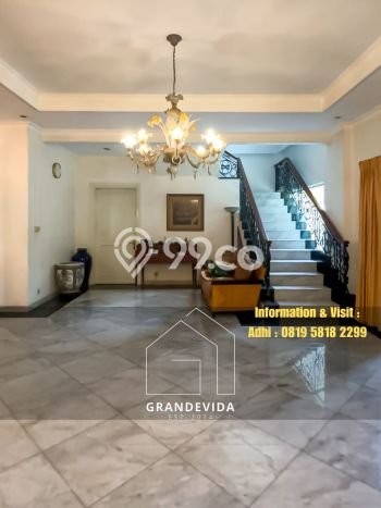 Rumah Mewah Siap Huni LT 850m2 di Kebayoran Baru, Jakarta Selatan Rumah Mewah Siap Huni LT 850m2 di Kebayoran Baru, Jakarta Selatan