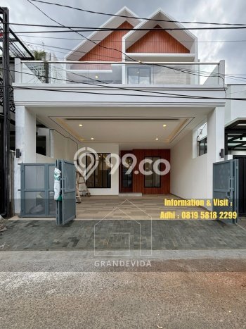 Ready to Use! Luxury House LT 140m2 Desain Elegan di Pondok Indah Ready to Use! Luxury House LT 140m2 Desain Elegan di Pondok Indah