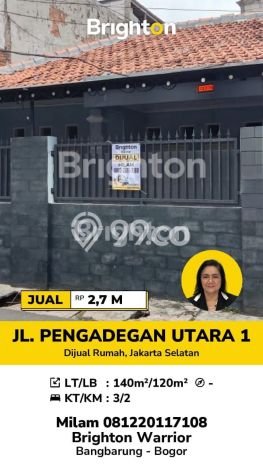 Ready to Use! Premium House LT 140m2 Desain Modern di Pengadegan Ready to Use! Premium House LT 140m2 Desain Modern di Pengadegan