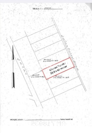 Jarang Ada! Tanah Kavling Disewakan di Badung 1600m2 Jarang Ada! Tanah Kavling Disewakan di Badung 1600m2