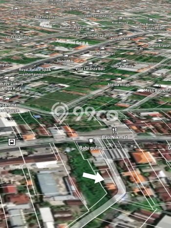 Dijual Tanah di Kuta Badung Luas 344m2 SHM Dijual Tanah di Kuta Badung Luas 344m2 SHM