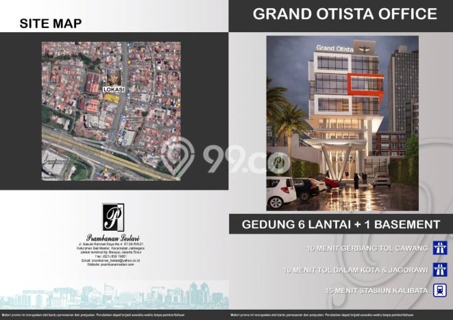 Kantor Dijual di Matraman Jakarta Timur dengan LB 3060m2 Kantor Dijual di Matraman Jakarta Timur dengan LB 3060m2