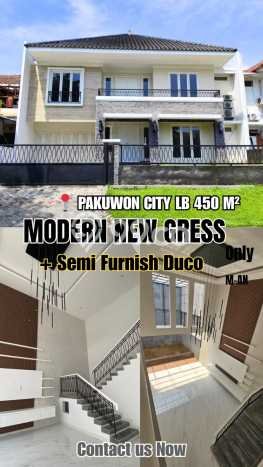 Ready to Use! Luxury House LT 375m2 Desain Modern di Pakuwon CIty Ready to Use! Luxury House LT 375m2 Desain Modern di Pakuwon CIty