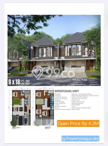 Dijual Rumah Luas Megah Dengan View Eksklusif di Citraland, Surabaya Dijual Rumah Luas Megah Dengan View Eksklusif di Citraland, Surabaya