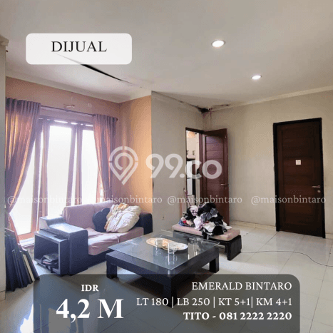 Rumah Elit Modern Siap Huni di Bintaro Tangerang Selatan Rumah Elit Modern Siap Huni di Bintaro Tangerang Selatan
