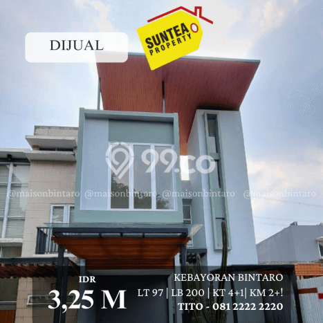 Hunian Super Mewah dengan Akses Paling Strategis di Bintaro, Tangerang Selatan Hunian Super Mewah dengan Akses Paling Strategis di Bintaro, Tangerang Selatan