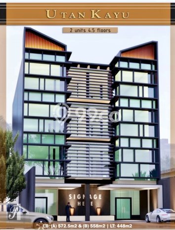Dijual! Kantor di Utan Kayu Jakarta Timur LT 448m2 / LB 1230m2 Kawasan Bisnis Dijual! Kantor di Utan Kayu Jakarta Timur LT 448m2 / LB 1230m2 Kawasan Bisnis