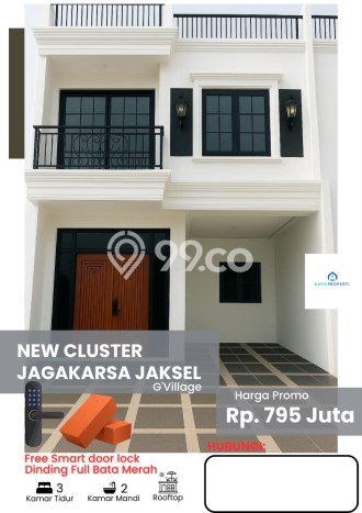 Jual Rumah Bagus Siap Huni LB 80m2 di Jagakarsa, Jakarta Selatan Jual Rumah Bagus Siap Huni LB 80m2 di Jagakarsa, Jakarta Selatan