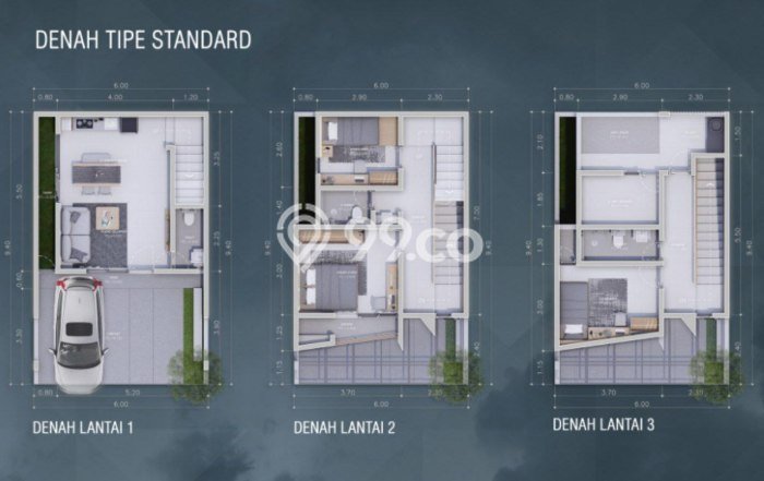 Dijual Rumah Modern 3 KT di Bintara, Bekasi Dijual Rumah Modern 3 KT di Bintara, Bekasi