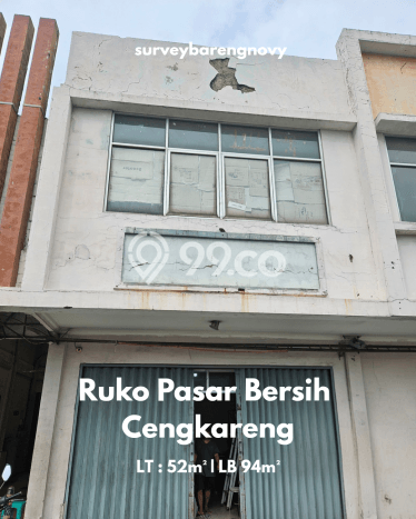 Ruko Dijual Lokasi Emas di Cengkareng Luas 94m2 Ruko Dijual Lokasi Emas di Cengkareng Luas 94m2